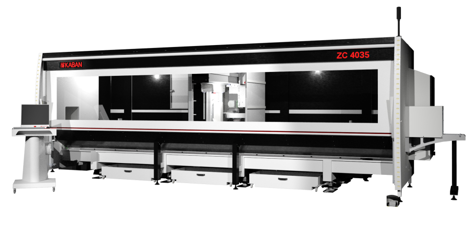 ZC 4035 3,5 Eksen Alüminyum İşleme Merkezi - Kaban Makina