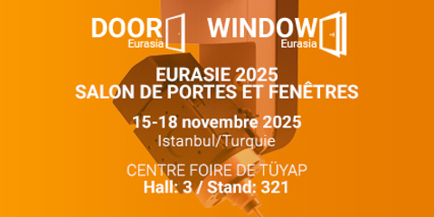 Kaban Makina vous attend au salon des portes et fenêtres EURASIA 2025 !