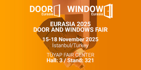 Kaban Makina awaits you at the EURASIA 2025 Door and Window Fair!