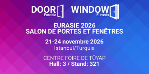 Kaban Makina vous attend au salon des portes et fenêtres EURASIA 2026 !