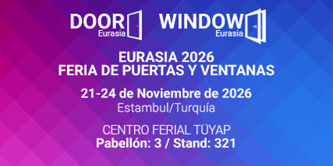 ¡Kaban Makina te espera en la Feria de Puertas y Ventanas EURASIA 2026!