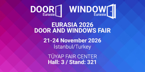 Kaban Makina awaits you at the EURASIA 2026 Door and Window Fair!