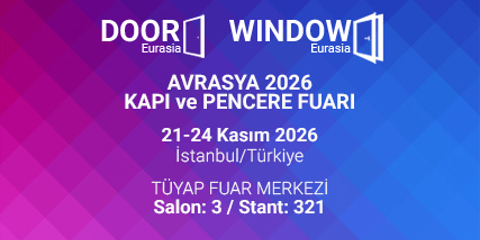 Kaban Makina, AVRASYA 2026 Kapı ve Pencere Fuarı’nda Sizi Bekliyor!